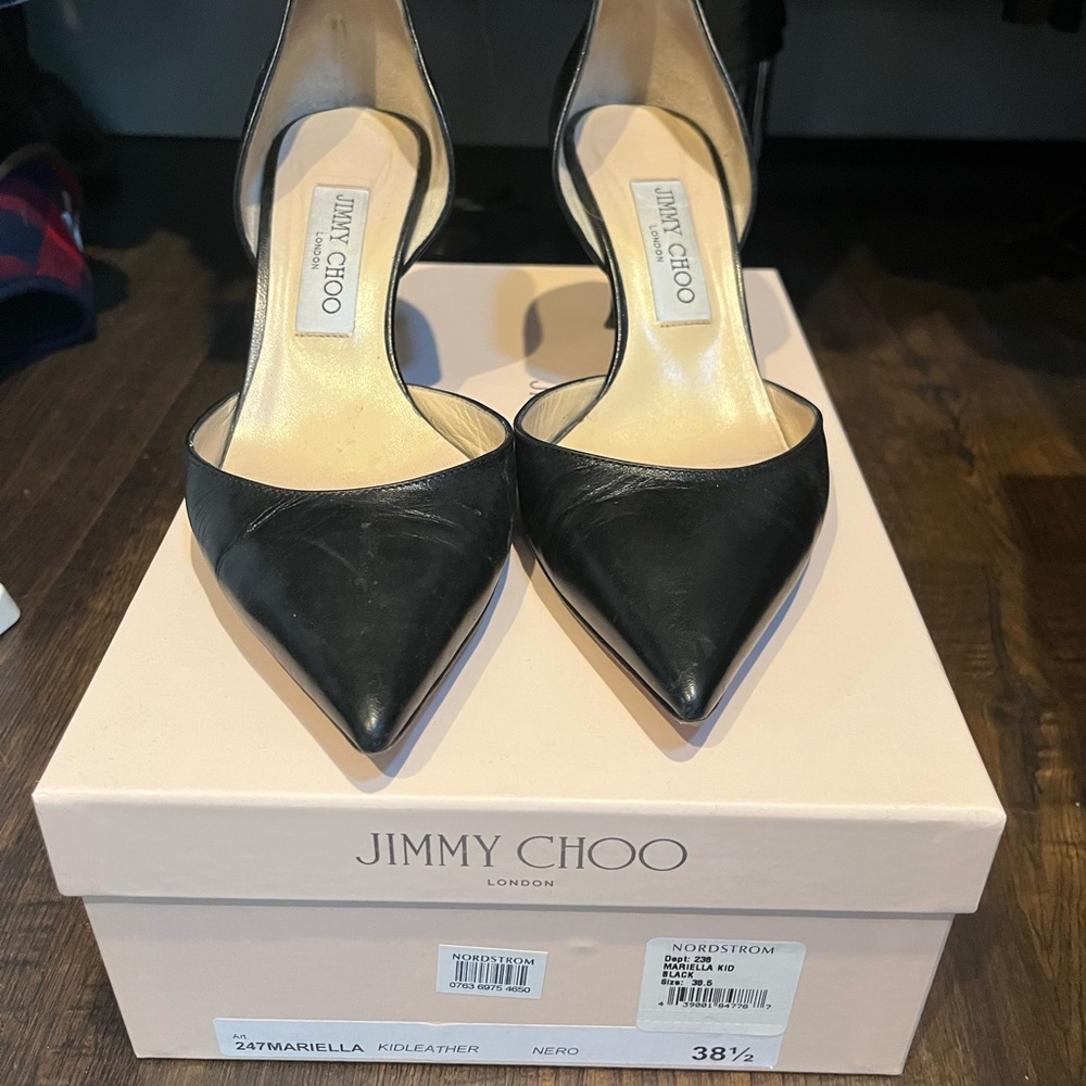 Jimmy Choo Black 2 inch